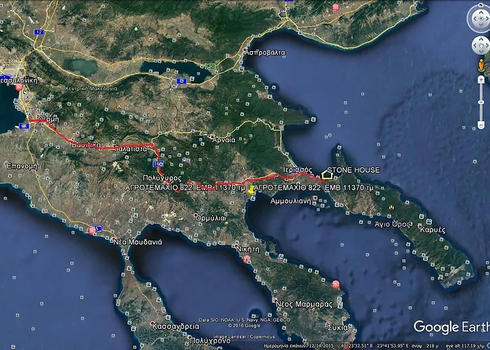 Сasa de vacaciones Stonehouse & Casa Al Sole E Al Mare Nea Roda